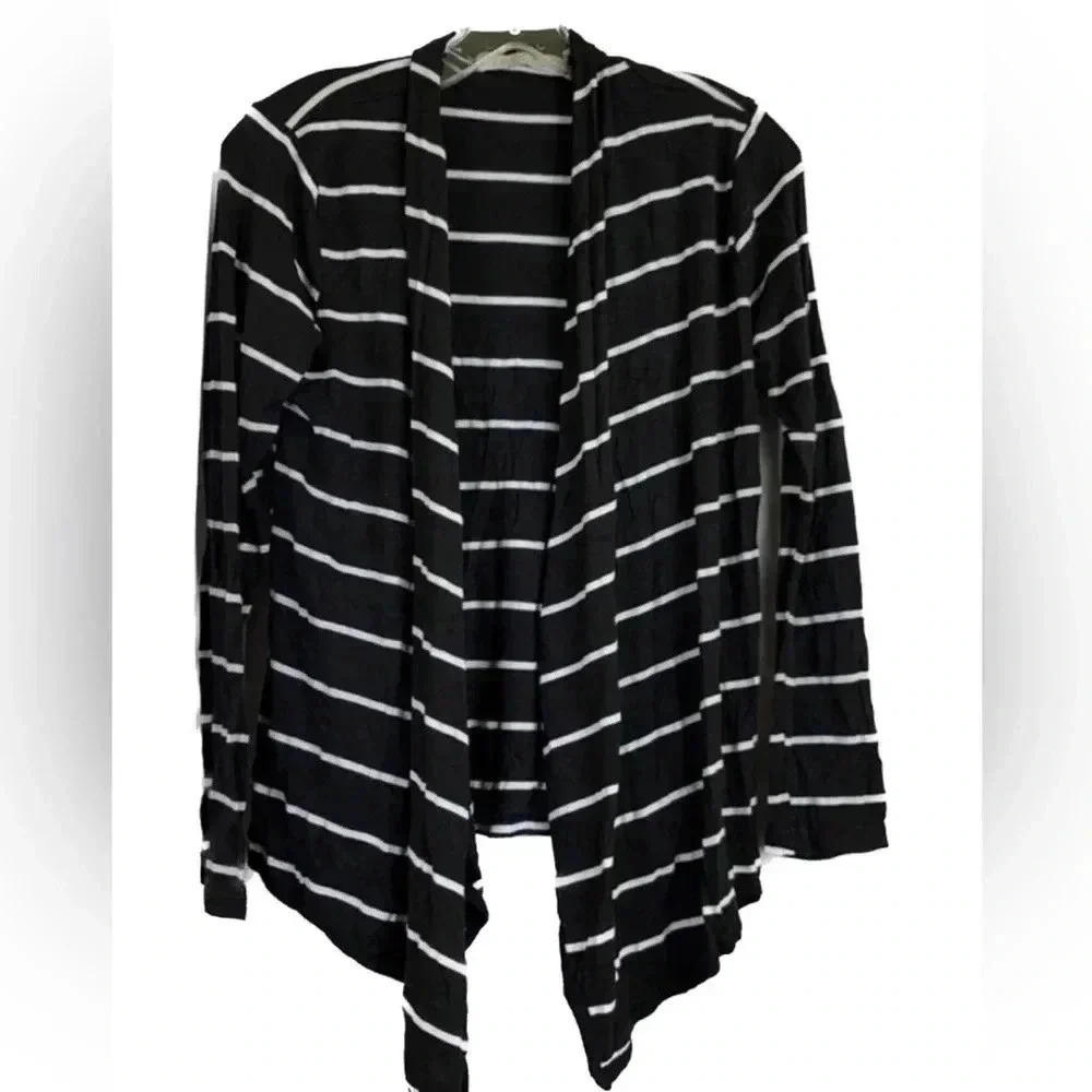 Malloy Black & White Cardigan Medium - Picture 4 of 8